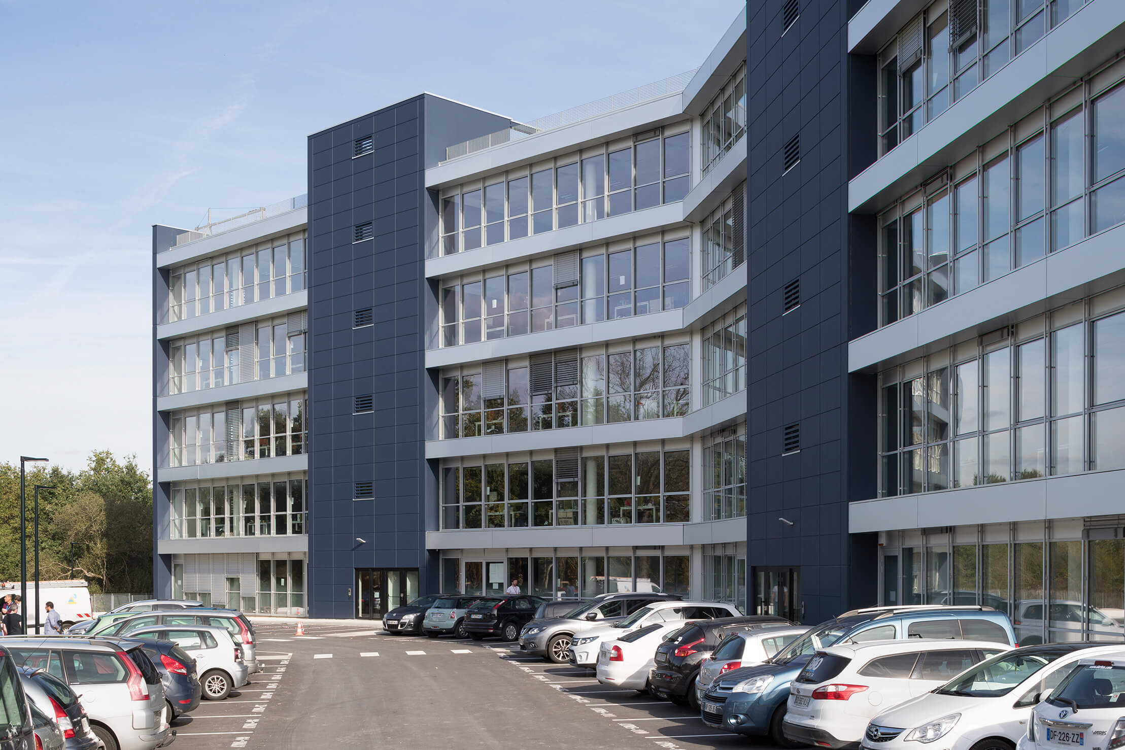 Bâtiment Campus 1 pour Atos par Magellim Développement