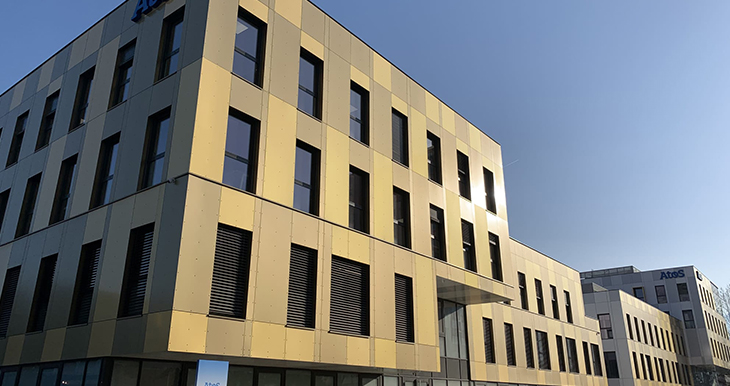 Façade du projet Iseran - ATOS par Magellim Développement