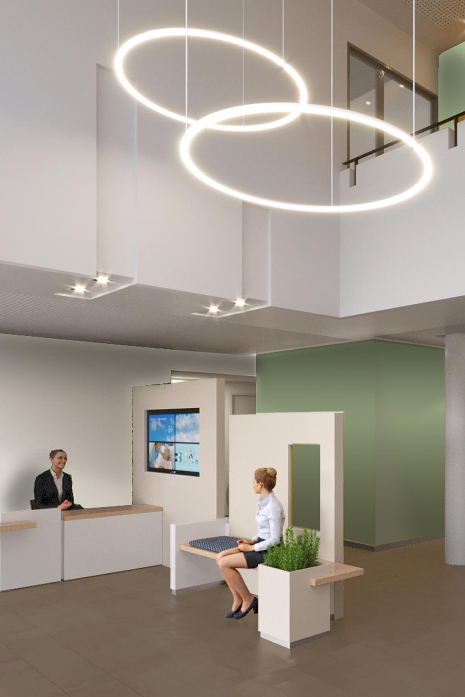 Photo intérieure du Siège régional La Banque Postale par Magellim Développement