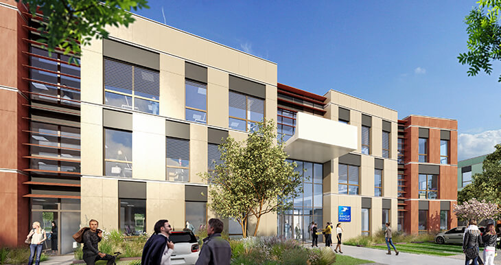 Siège régional La Banque Postale par Magellim Développement