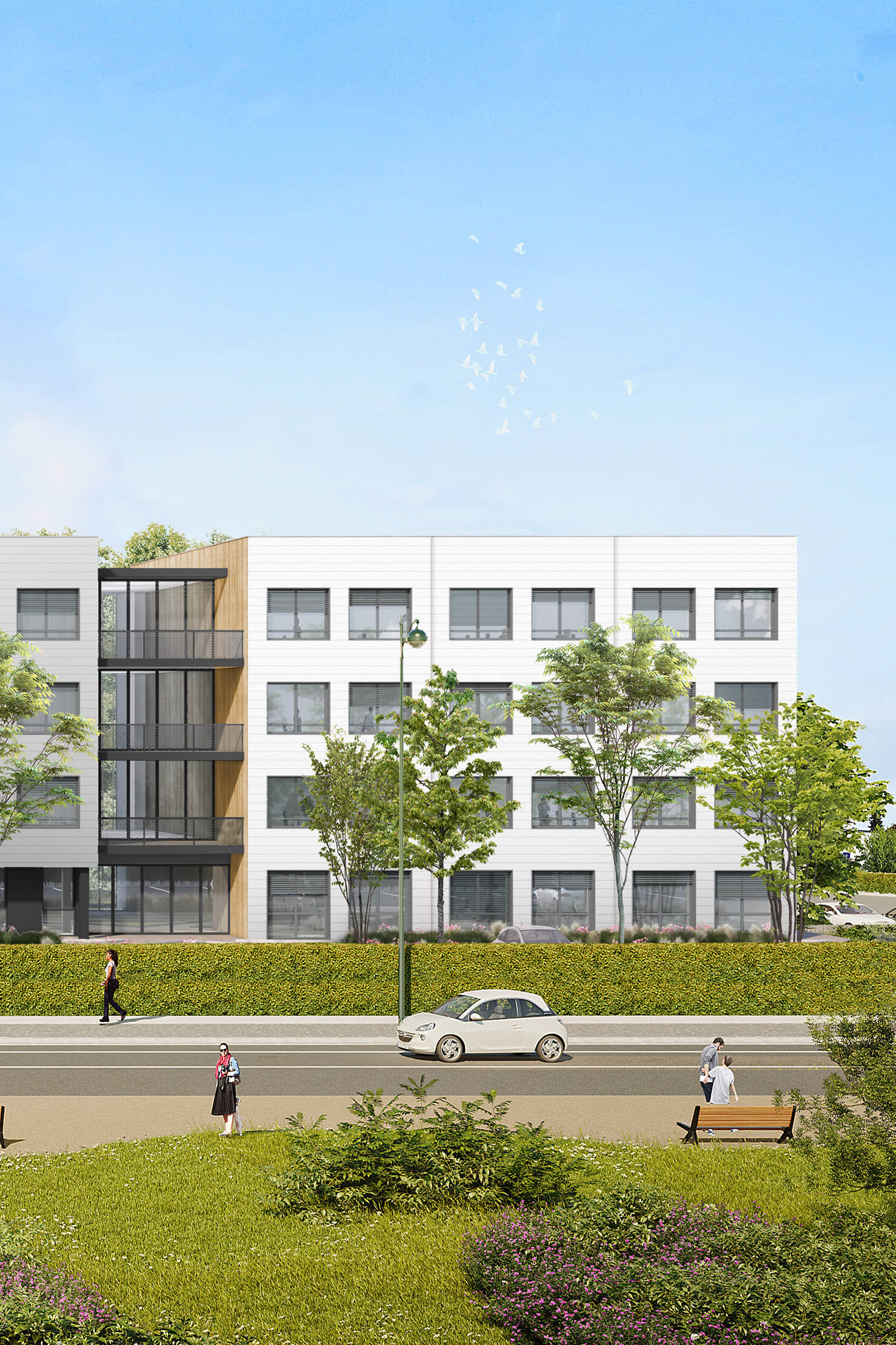 Bâtiment Hermes par Magellim Développement
